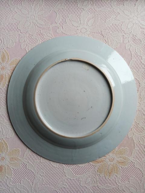 古玩陶瓷清早期花卉紋粉彩盤拍賣，當前價格4800元