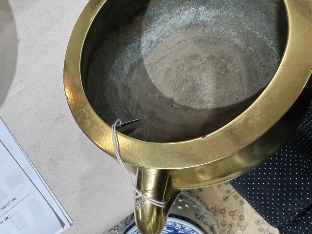 古玩銅器爐子拍賣,當前價格22000元