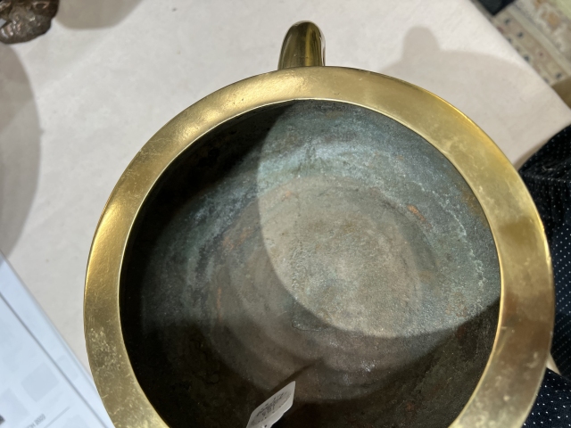 古玩銅器爐子拍賣,當前價格22000元