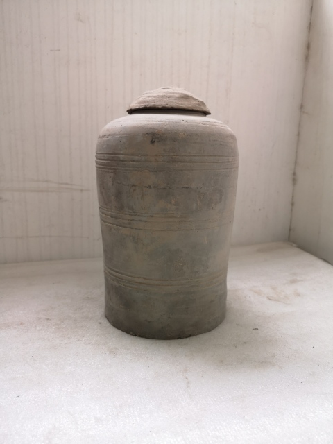 古玩陶瓷灰陶倉拍賣，當前價格1200元