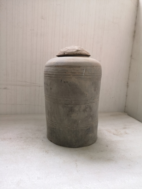 古玩陶瓷灰陶倉拍賣，當前價格1200元