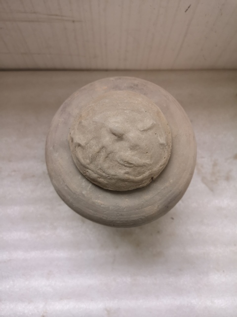 古玩陶瓷灰陶倉拍賣，當前價格1200元