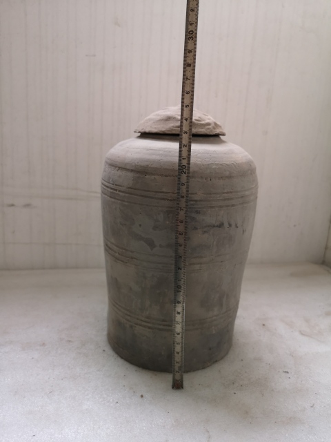古玩陶瓷灰陶倉拍賣，當前價格1200元