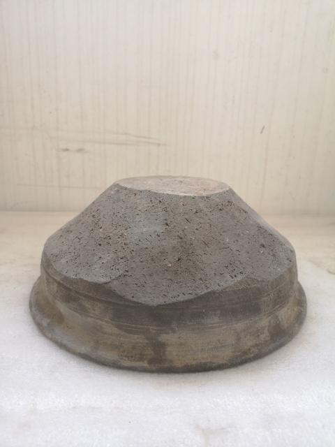 古玩陶瓷灰陶折沿盆拍賣,當前價格550元