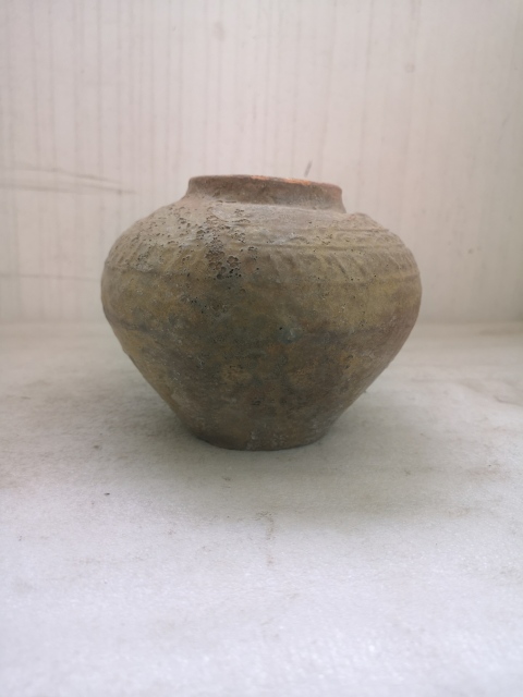 古玩陶瓷綠釉罐拍賣，當前價格850元