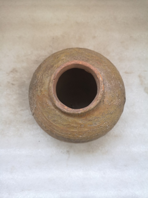 古玩陶瓷綠釉罐拍賣，當前價格850元