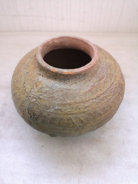 古玩陶瓷綠釉罐拍賣，當前價格850元