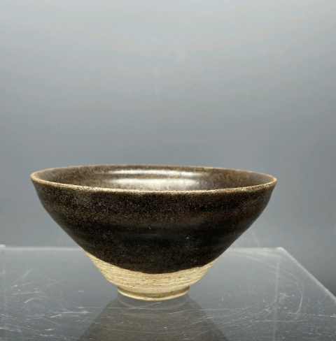 古玩陶瓷褐釉盞拍賣,當前價格3988元