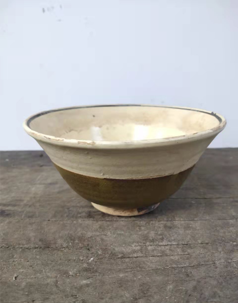 古玩陶瓷磁州窯碗拍賣，當前價格500元