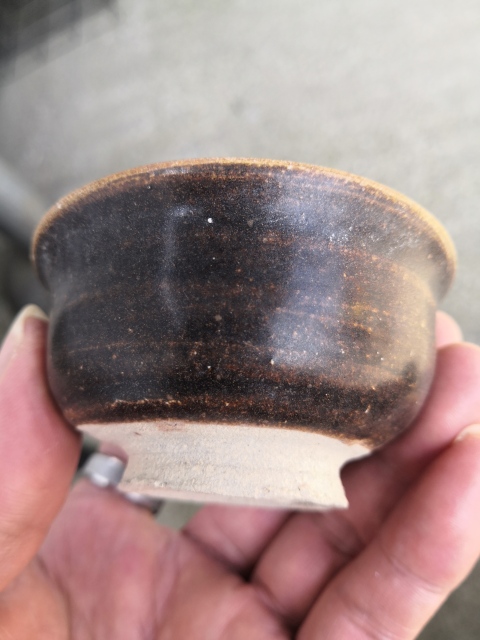 古玩陶瓷黑釉盞拍賣，當前價格500元