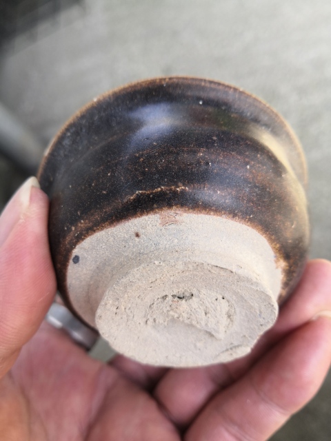 古玩陶瓷黑釉盞拍賣，當前價格500元