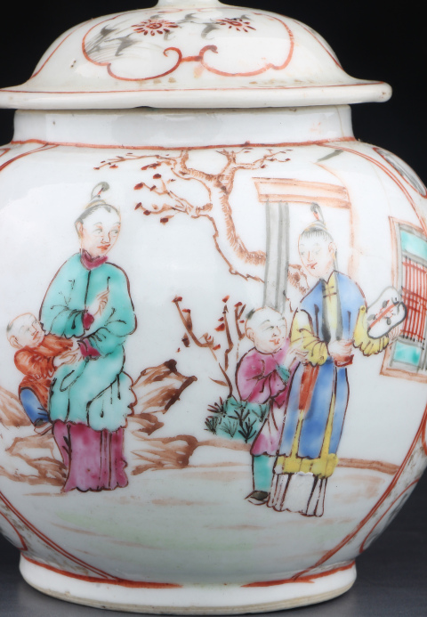 古玩陶瓷【5856】清乾隆??廣彩庭院嬰戲圖執壺
點亮圍觀那顆??可收到截拍提醒！拍賣，當前價格3800元
