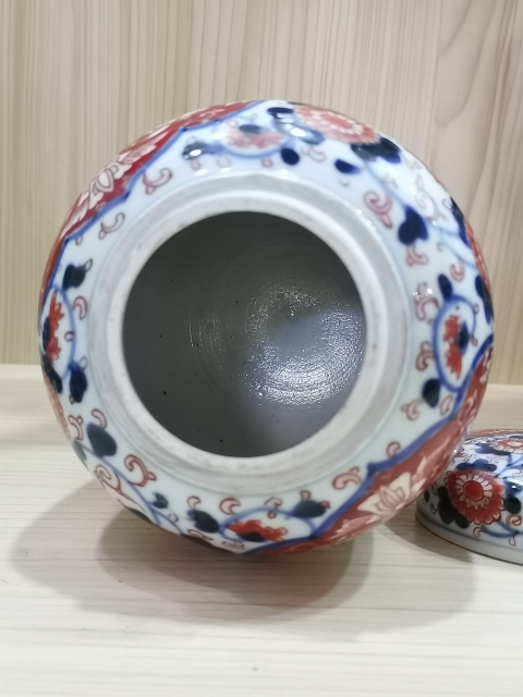 古玩陶瓷【精美茶葉罐】晚清民國青花粉彩茶葉罐拍賣,當前價格3260元