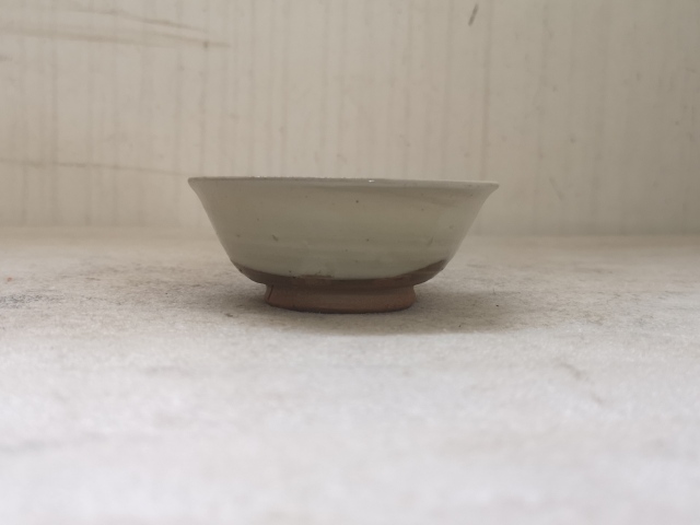 古玩陶瓷磁州窯白釉碗拍賣,當前價格550元