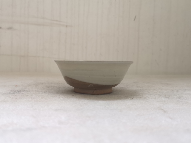 古玩陶瓷磁州窯白釉碗拍賣,當前價格550元