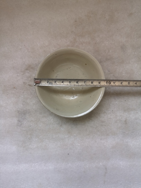 古玩陶瓷磁州窯白釉碗拍賣,當前價格550元