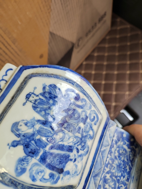 古玩陶瓷晚清青花器拍賣，當(dāng)前價格28000元