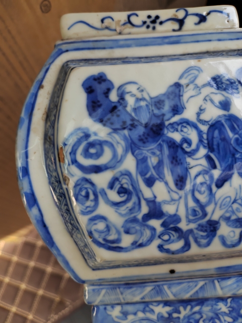 古玩陶瓷晚清青花器拍賣，當(dāng)前價格28000元