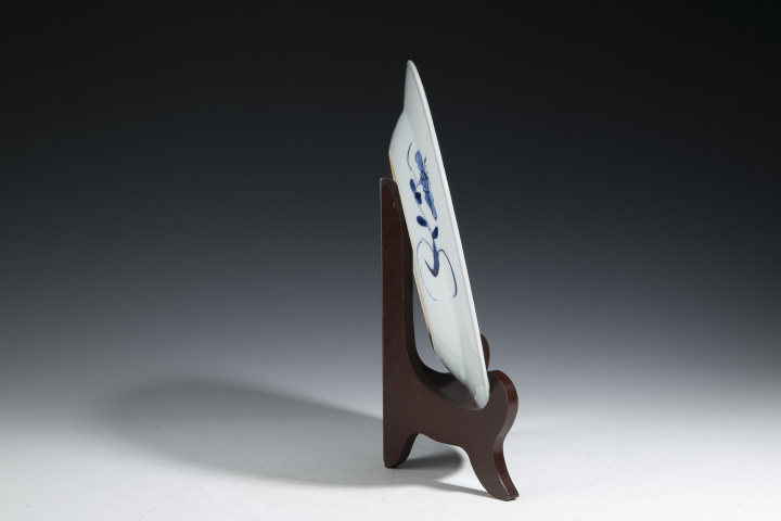 古玩陶瓷清康熙·青花五子嬰戲圖折沿盤拍賣，當(dāng)前價格6500元