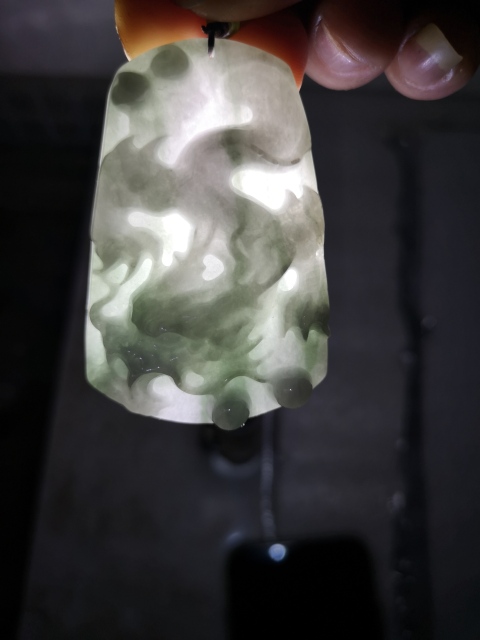 古玩玉器龍牌子拍賣,當前價格398元