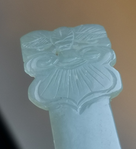 古玩玉器和田玉玉簪拍賣，當(dāng)前價(jià)格1200元