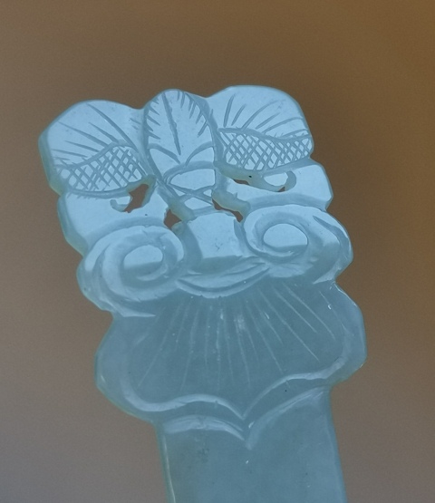 古玩玉器和田玉玉簪拍賣，當(dāng)前價(jià)格1200元
