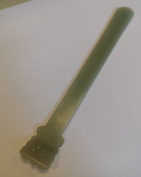 古玩玉器和田玉玉簪拍賣，當(dāng)前價(jià)格1200元
