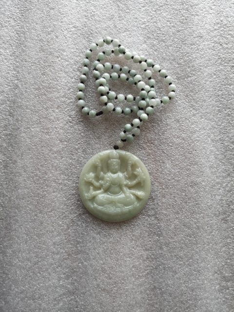古玩玉器千手觀音拍賣,當前價格680元