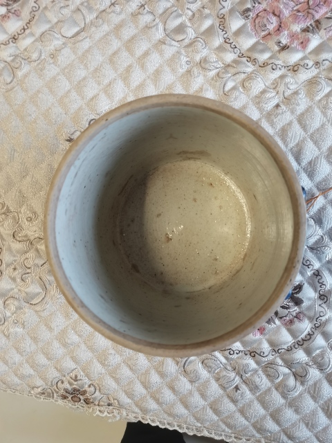 古玩陶瓷青花冰梅蓋缸拍賣,當前價格2333元