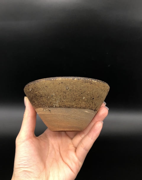 古玩陶瓷南宋贛州窯斗箕盞拍賣，當前價格999元