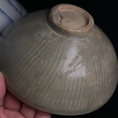 古玩陶瓷宋：青釉刻花碗拍賣，當前價格1680元