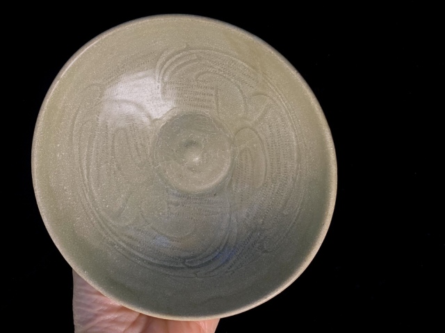 古玩陶瓷宋：青釉刻花碗拍賣，當前價格1680元