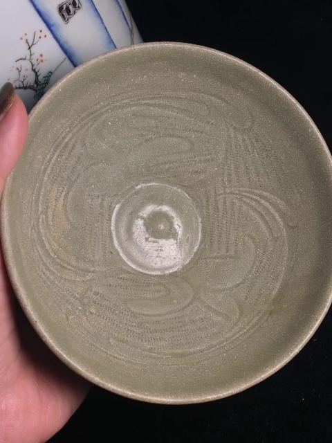 古玩陶瓷宋：青釉刻花碗拍賣，當前價格1680元