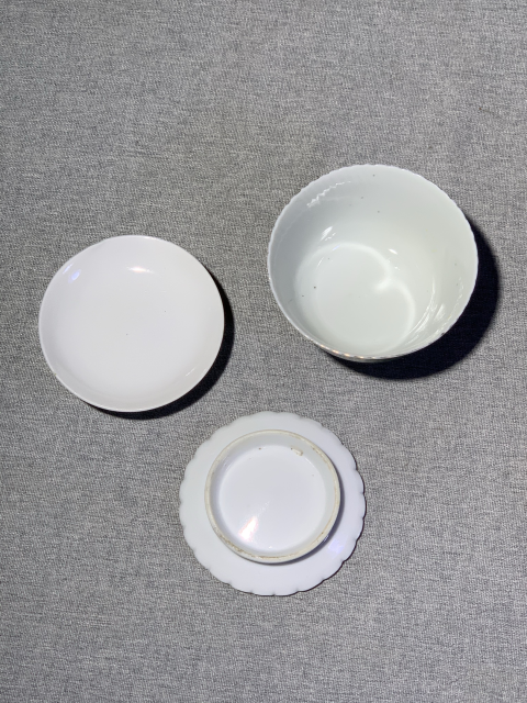 古玩陶瓷民國彩繪花卉紋蓋杯拍賣,當前價格1680元