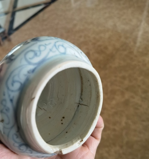 古玩陶瓷元青花荷葉蓋罐拍賣,當前價格21500元