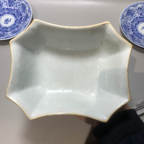 古玩陶瓷清同治：粉彩百子龍燈貢碗拍賣，當前價格4280元