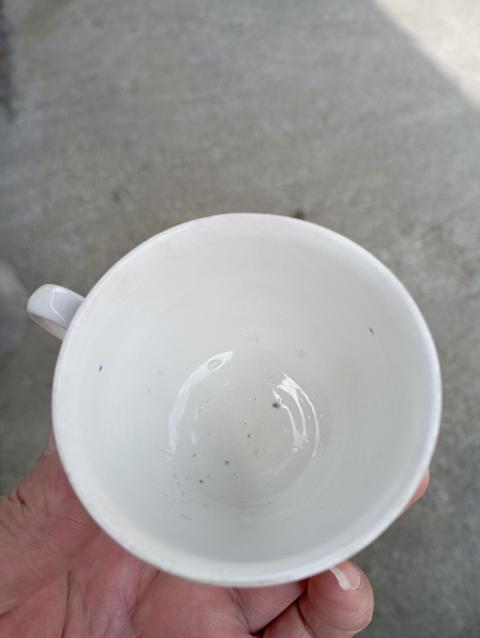 古玩陶瓷潮州楓溪大窯釉下五彩花卉紋杯拍賣，當(dāng)前價格500元