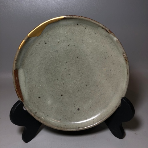 古玩陶瓷元:鈞窯盤拍賣,當(dāng)前價(jià)格6000元