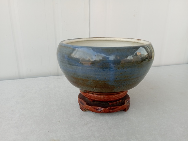 古玩陶瓷霽藍釉香爐拍賣，當前價格2000元