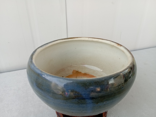 古玩陶瓷霽藍釉香爐拍賣，當前價格2000元