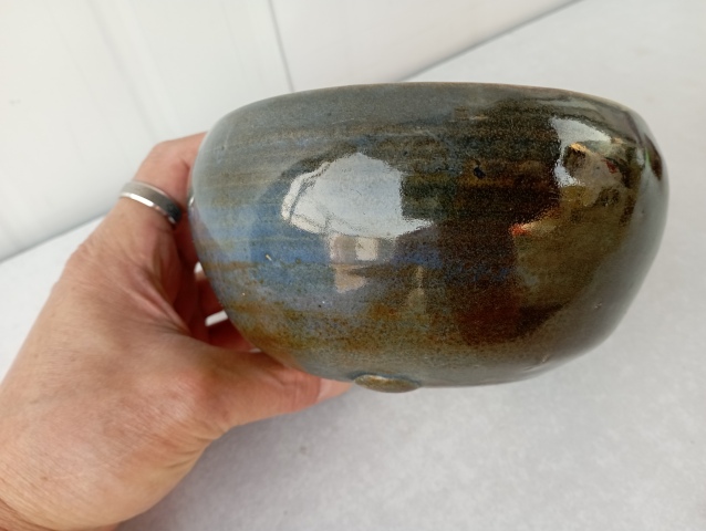 古玩陶瓷霽藍釉香爐拍賣，當前價格2000元