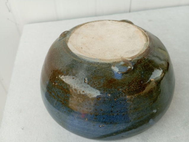 古玩陶瓷霽藍釉香爐拍賣，當前價格2000元