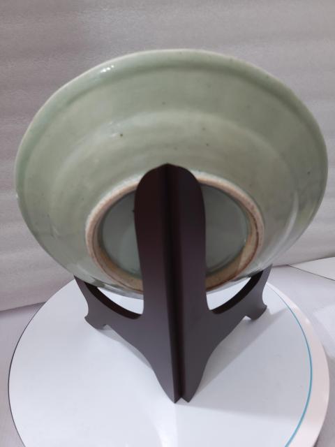 古玩陶瓷成化年制四字雙行青花款山水紋盤(pán)拍賣(mài),當(dāng)前價(jià)格1988元
