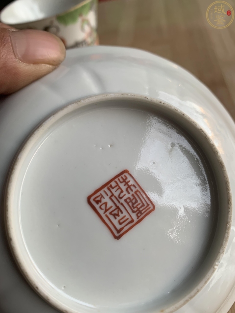 古玩陶瓷粉彩西廂記杯碟拍賣,當前價格16888元