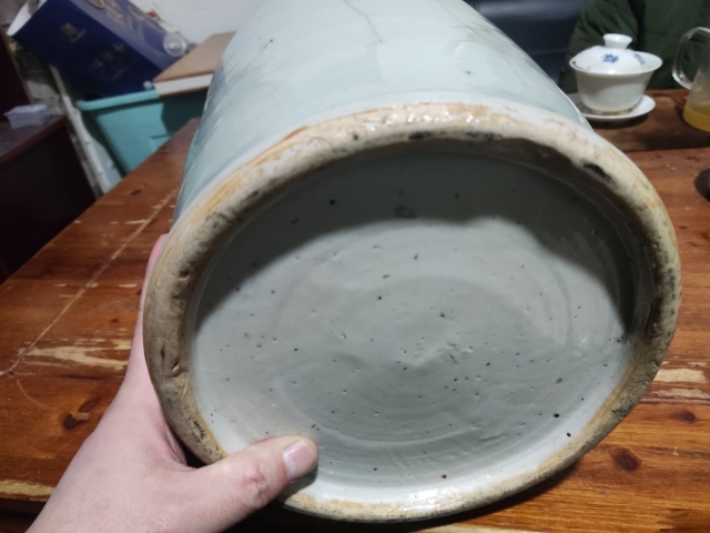 古玩陶瓷花鳥紋青花瓶拍賣,當前價格6666元