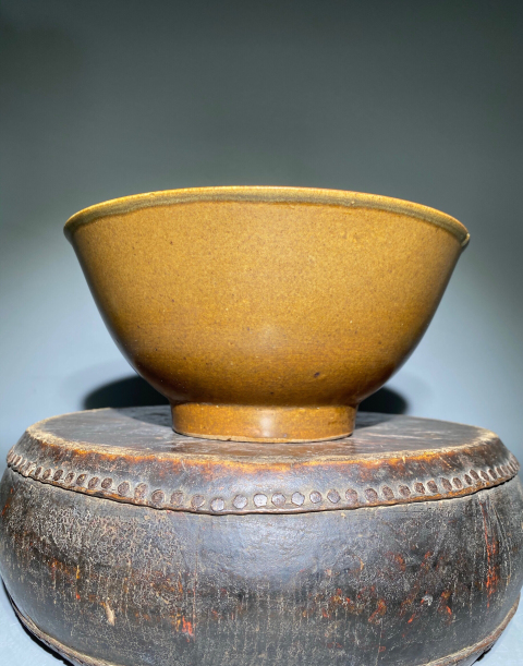 古玩陶瓷清代茶葉末釉大碗拍賣,當(dāng)前價(jià)格0元