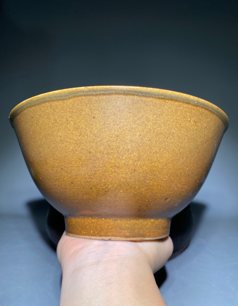 古玩陶瓷清代茶葉末釉大碗拍賣,當(dāng)前價(jià)格0元