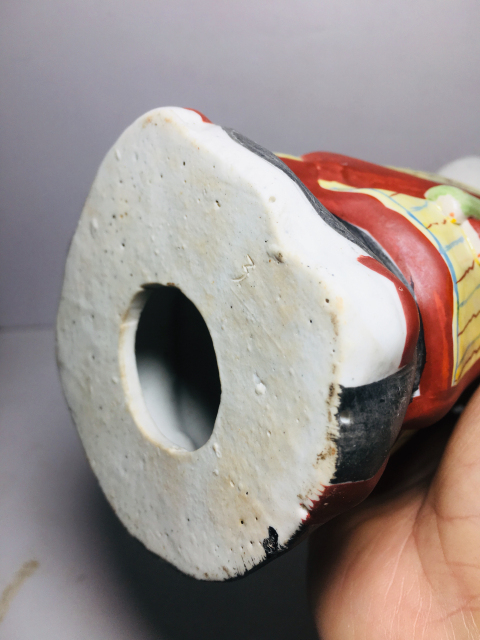古玩陶瓷粉彩壽星瓷塑拍賣,當前價格0元