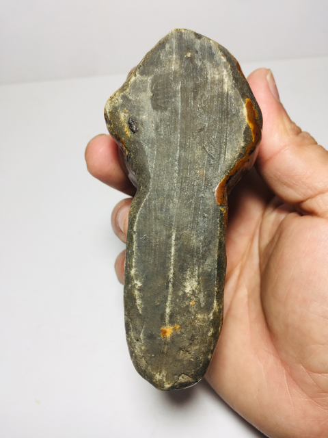 古玩陶瓷(清代)紫金釉猴形筆洗架(文房精品)拍賣,當前價格1888元