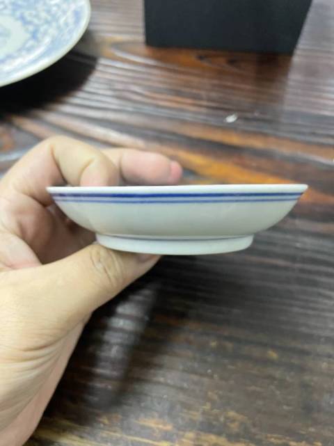 古玩陶瓷青花碟拍賣,當前價格4500元